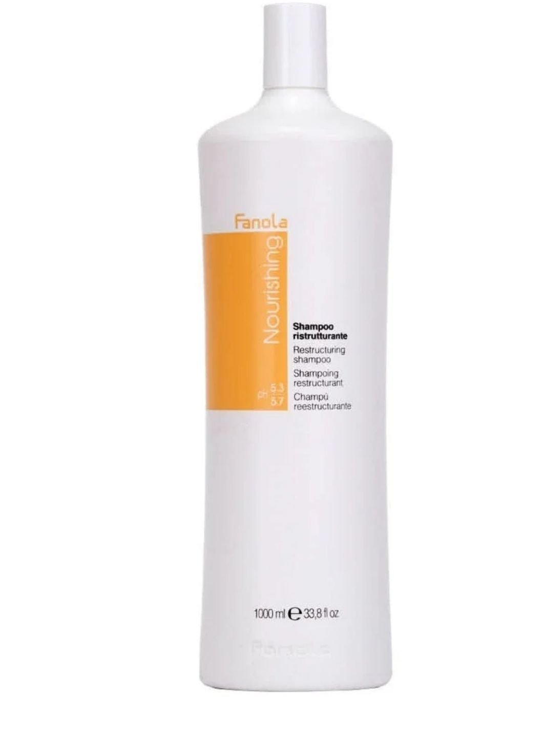 Fanola Nourishing Restructuring Shampoo For Dry And Brittle Hair 1000ml