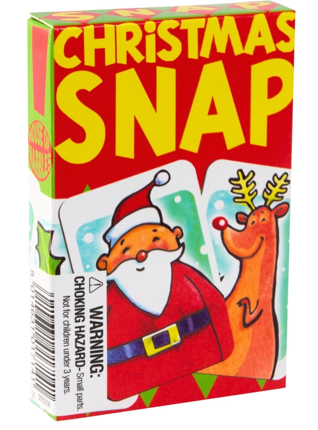 House of Marbles Christmes Snap Card Game Counter Display